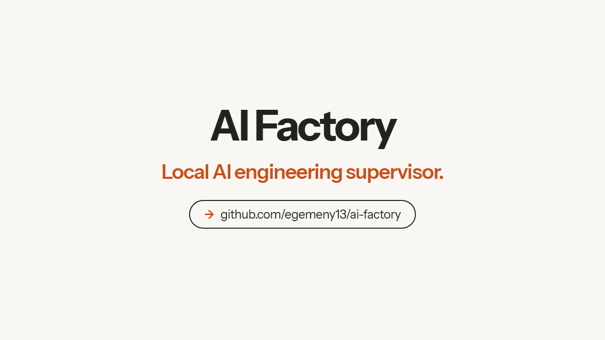 AI Factory